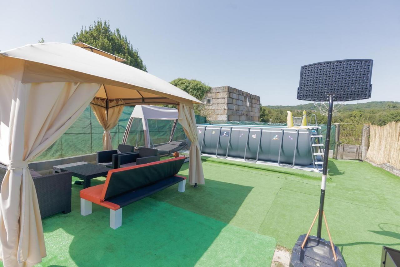 Casa Luna Rural Con Piscina Y Jardin コマルカ・デ・オウレンセ エクステリア 写真